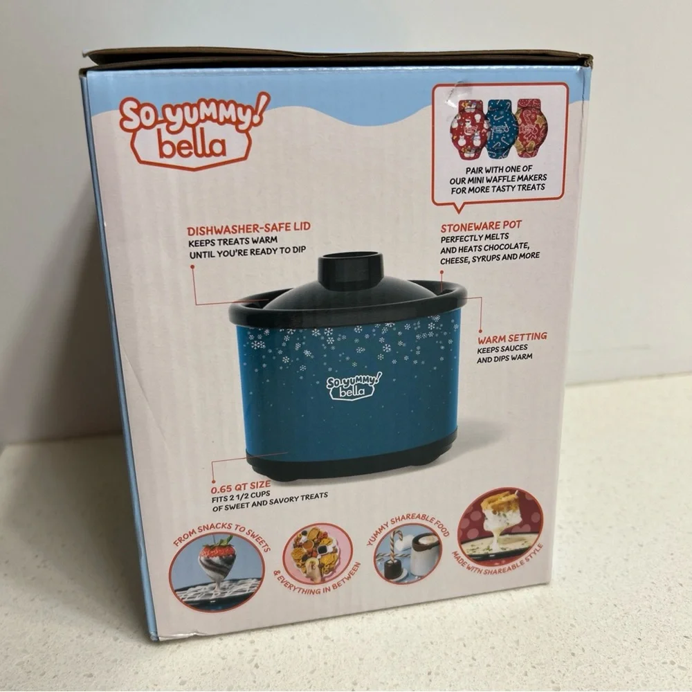 So Yummy Bella Mini Dipper in Blue NEW